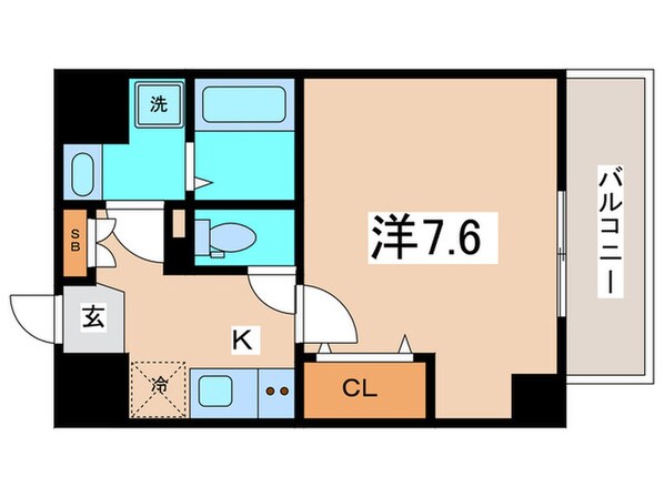 セントラルコートの物件間取画像